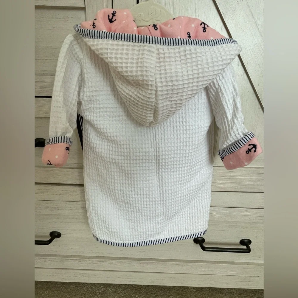 NWT size 0-9 month Nautical baby robe - Picture 4 of 6